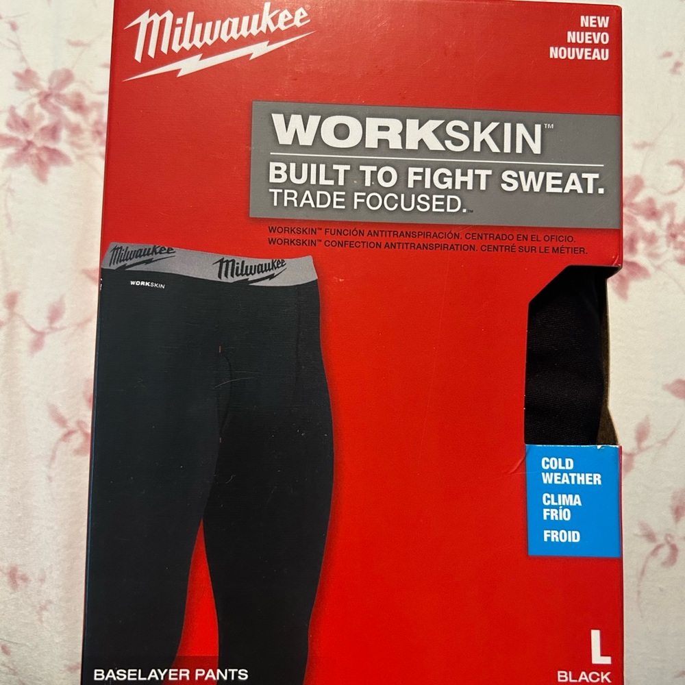 Milwaukee Workskin Baselayer Pants - Black